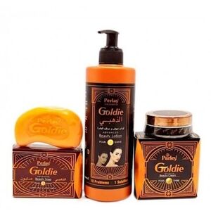 Parley Goldie Beauty Lotion,soap and Cream Set